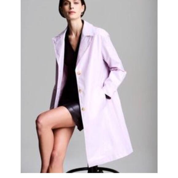 NWT Jane Post Raincoat Pink Light Slicker in Blush Pink Small - Picture 1 of 7
